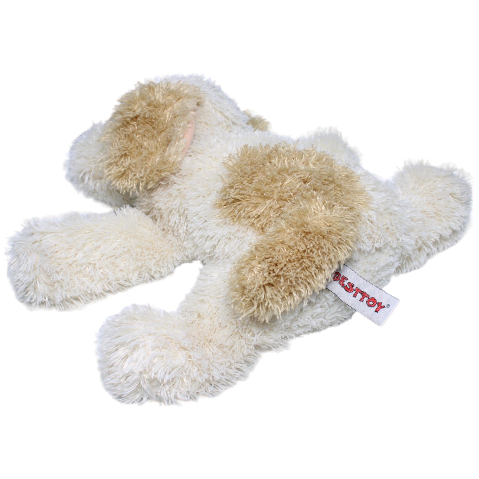 1234342 Besttoy Hund wuschelig, liegend Kuscheltier Kumpel Leo Gebraucht Hund