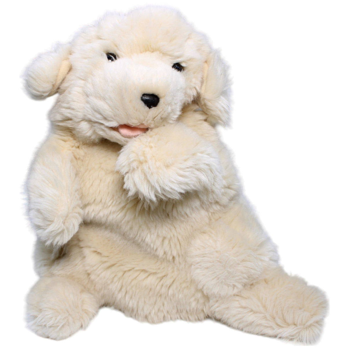 1234348 WASI-Production Handpuppe Golden Retriever Welpe Handpuppe Kumpel Leo Gebraucht Hund