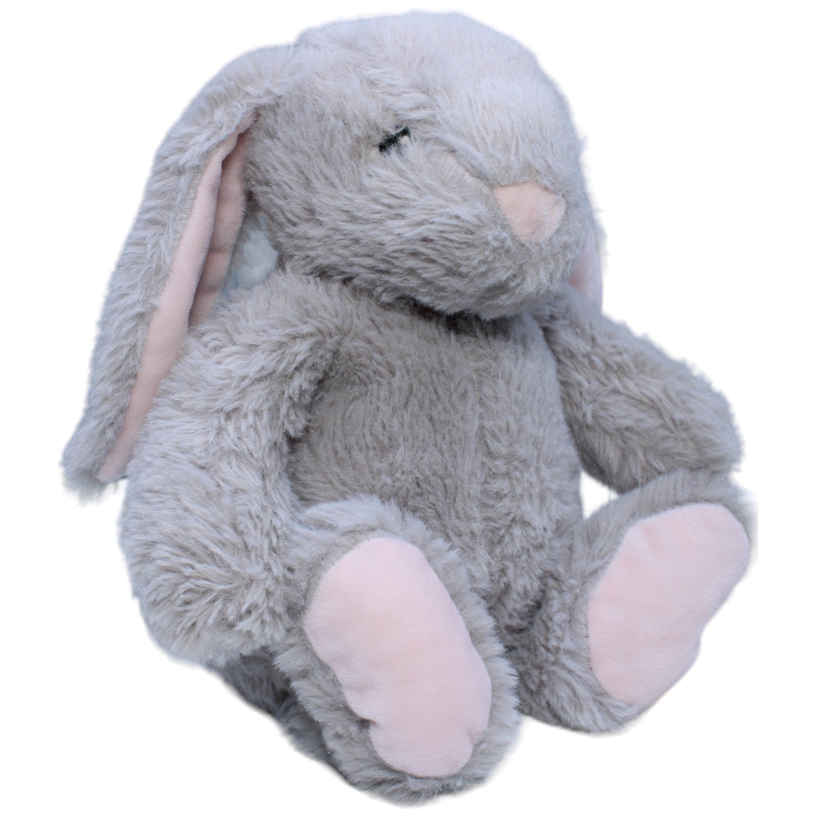 1234355 Ernstings family Hase, grau Kuscheltier Kumpel Leo Gebraucht