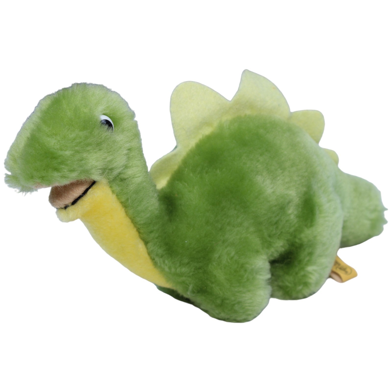 1234362 Förster Stofftiere Vintage Dinosaurier, grün Kuscheltier Kumpel Leo Dino Gebraucht Stegosaurus