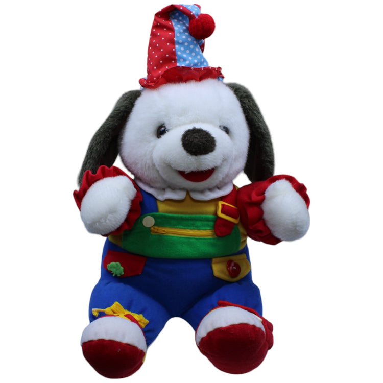 1234363 Unbekannt XL Clown Hund mit Knisterfüßen Kuscheltier Kumpel Leo Gebraucht Hund