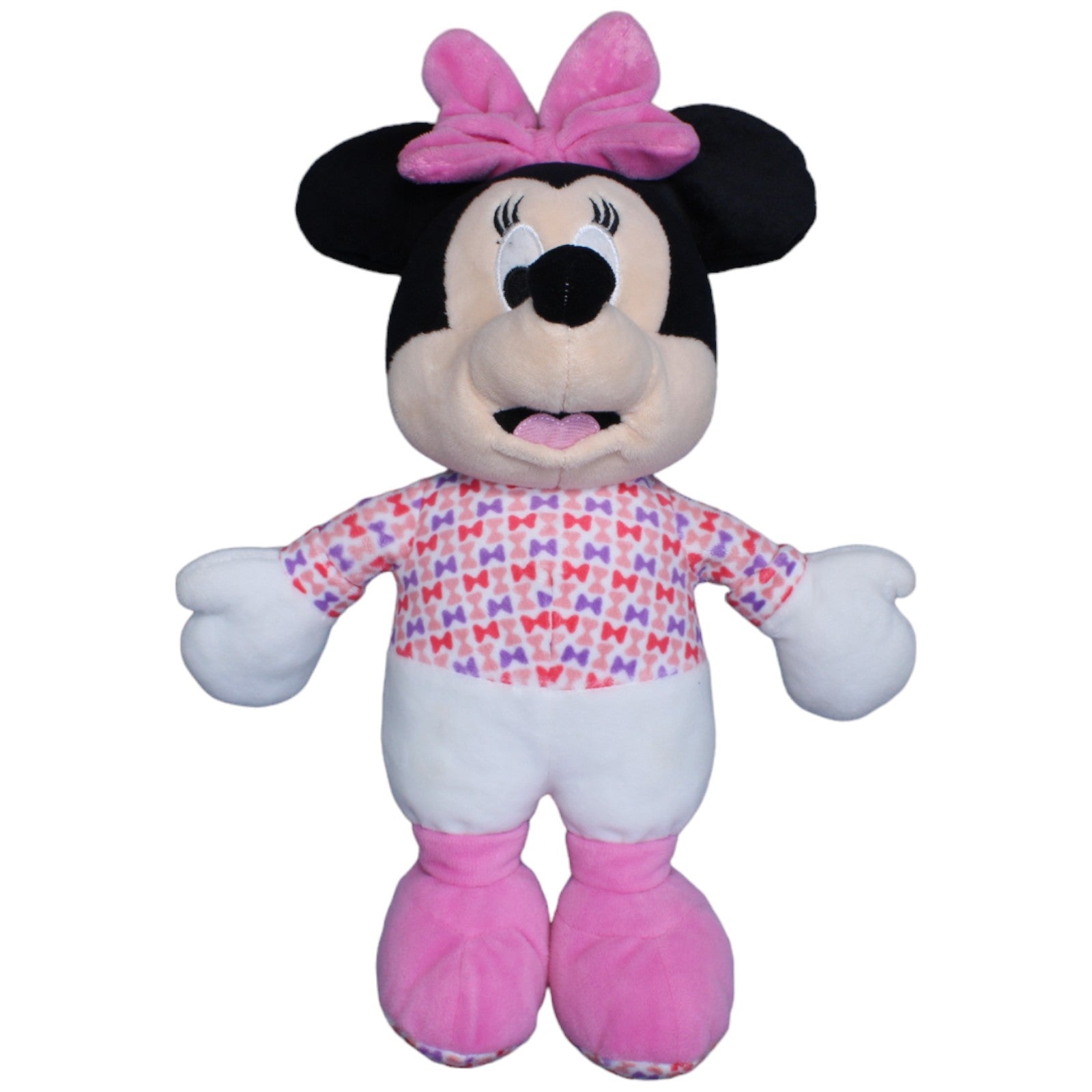 1234395 Simba Disney Minnie Maus mit Rassel Kuscheltier Kumpel Leo Gebraucht