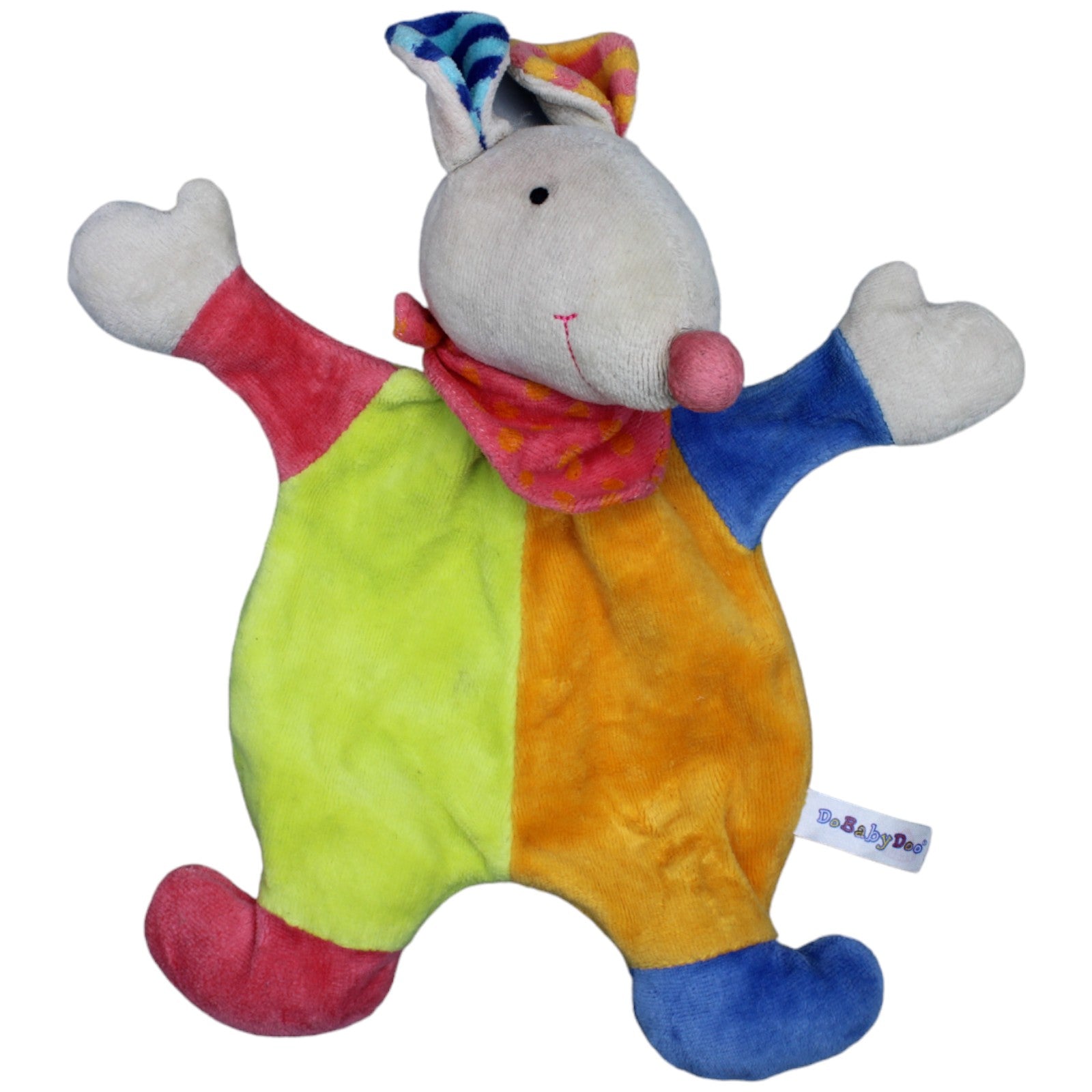 1234449 Fehn DoBabyDoo Schmusetuch, Maus bunt Schmusetuch Kumpel Leo Gebraucht Knuddeltuch Kuscheltuch