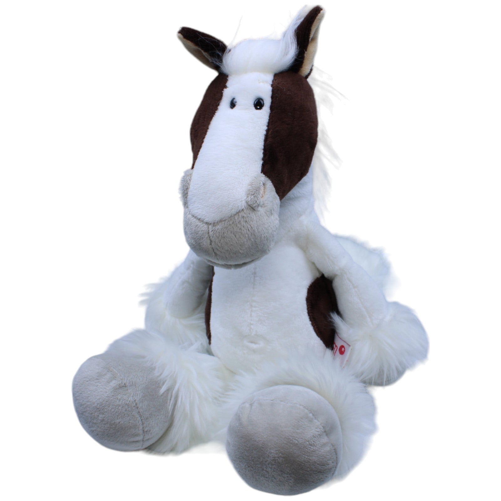 1234465 NICI Horse Club Pferd, XL Schecke Kuscheltier Kumpel Leo Gebraucht