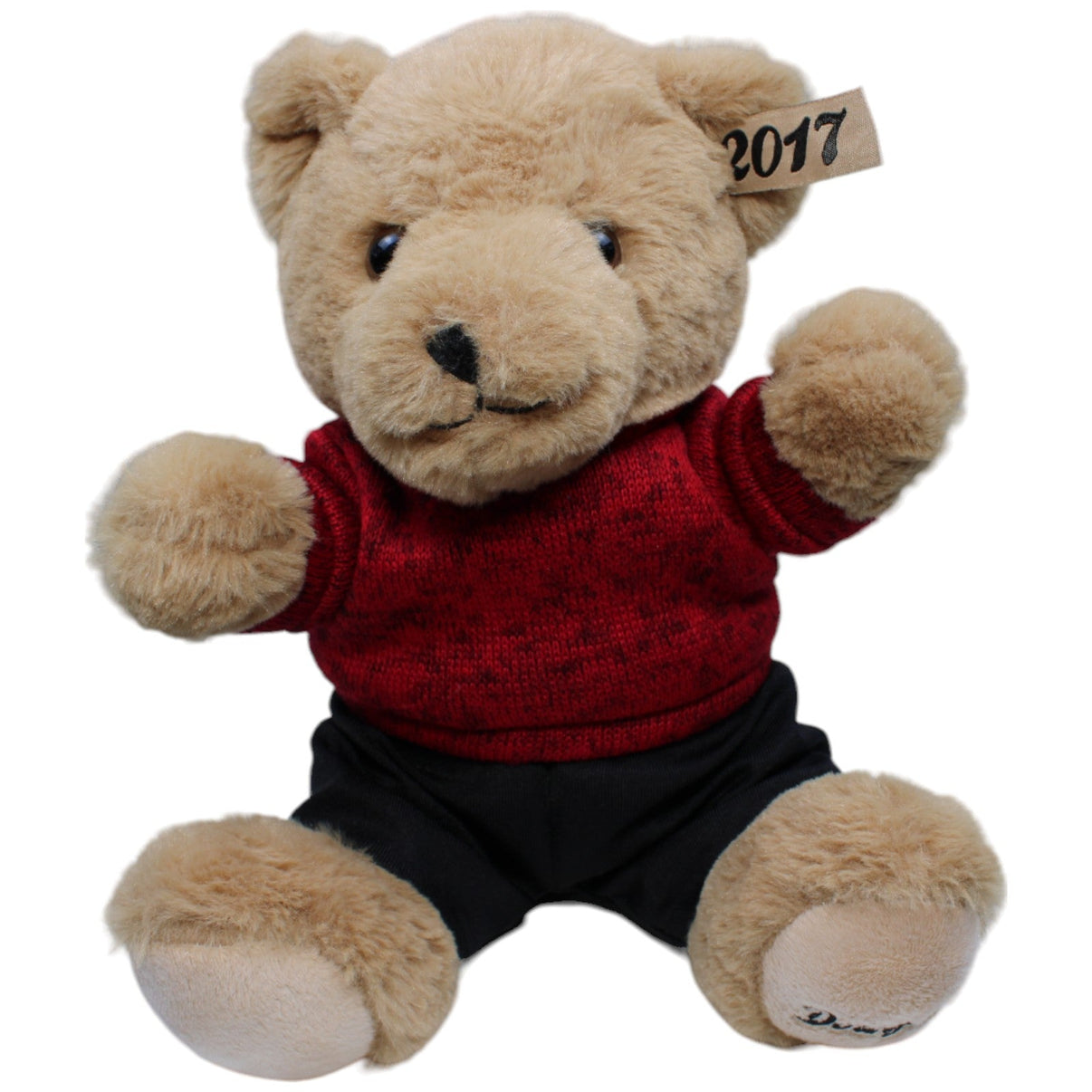 1234468 Douglas Teddybär mit Pulli & Hose, 2017 Kuscheltier Kumpel Leo Bär Gebraucht