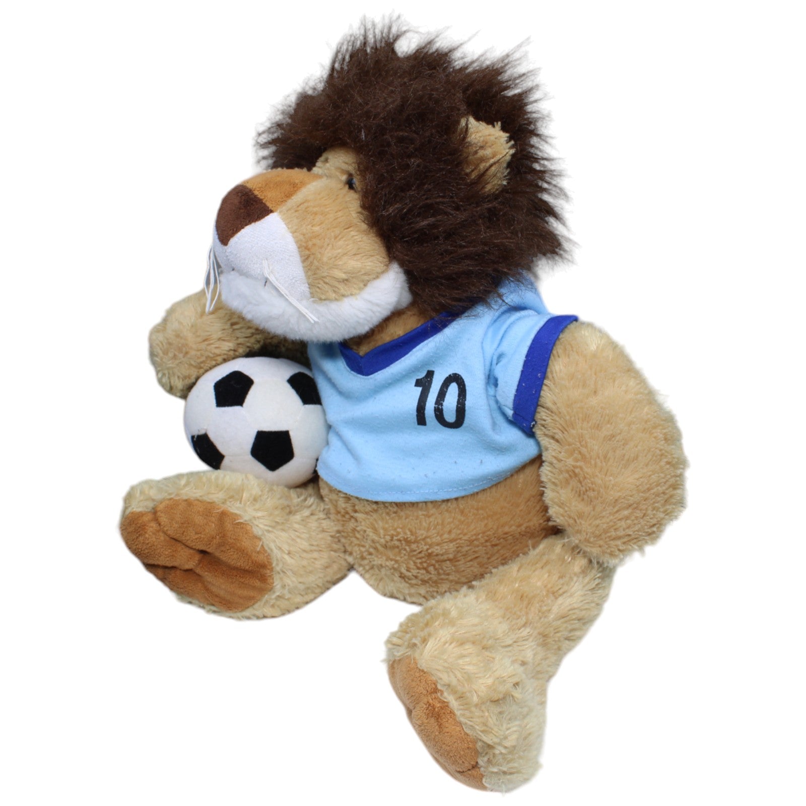 1234479 Besttoy XL Löwe mit Fußball im Trikot Kuscheltier Kumpel Leo Fußballl Gebraucht