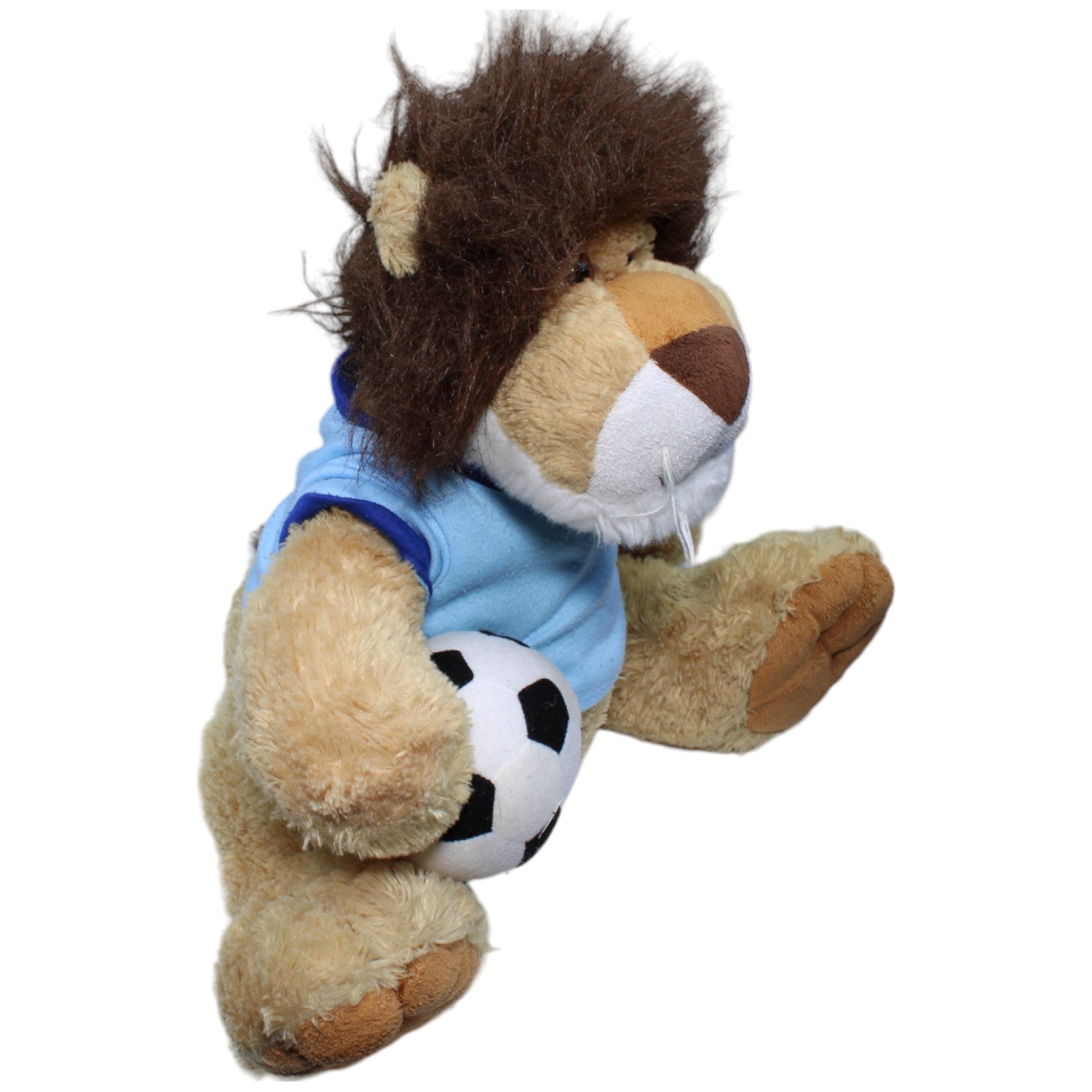 1234479 Besttoy XL Löwe mit Fußball im Trikot Kuscheltier Kumpel Leo Fußballl Gebraucht