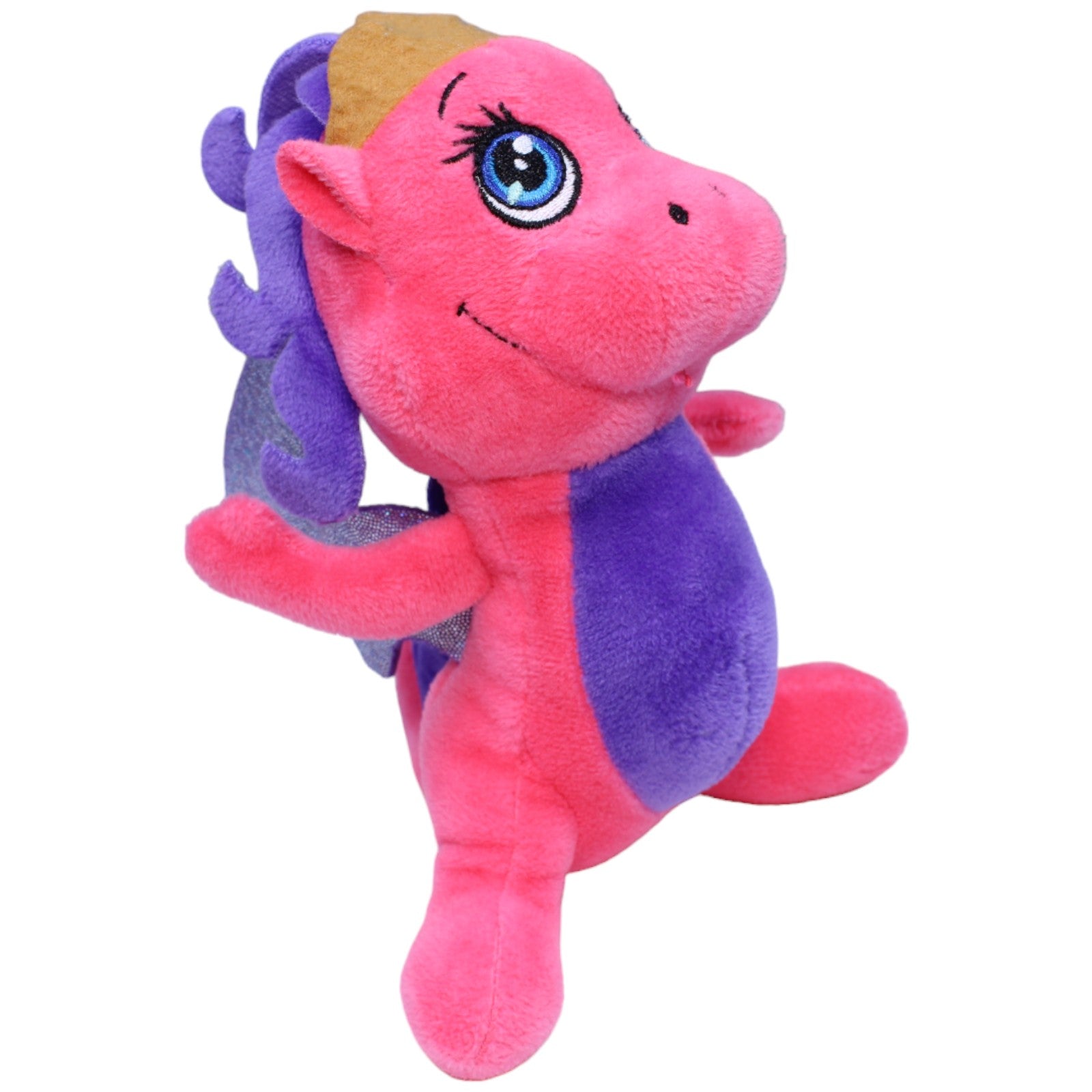 1234518 Simba Safiras, Neon Princess, Drache pink Kuscheltier Kumpel Leo Gebraucht