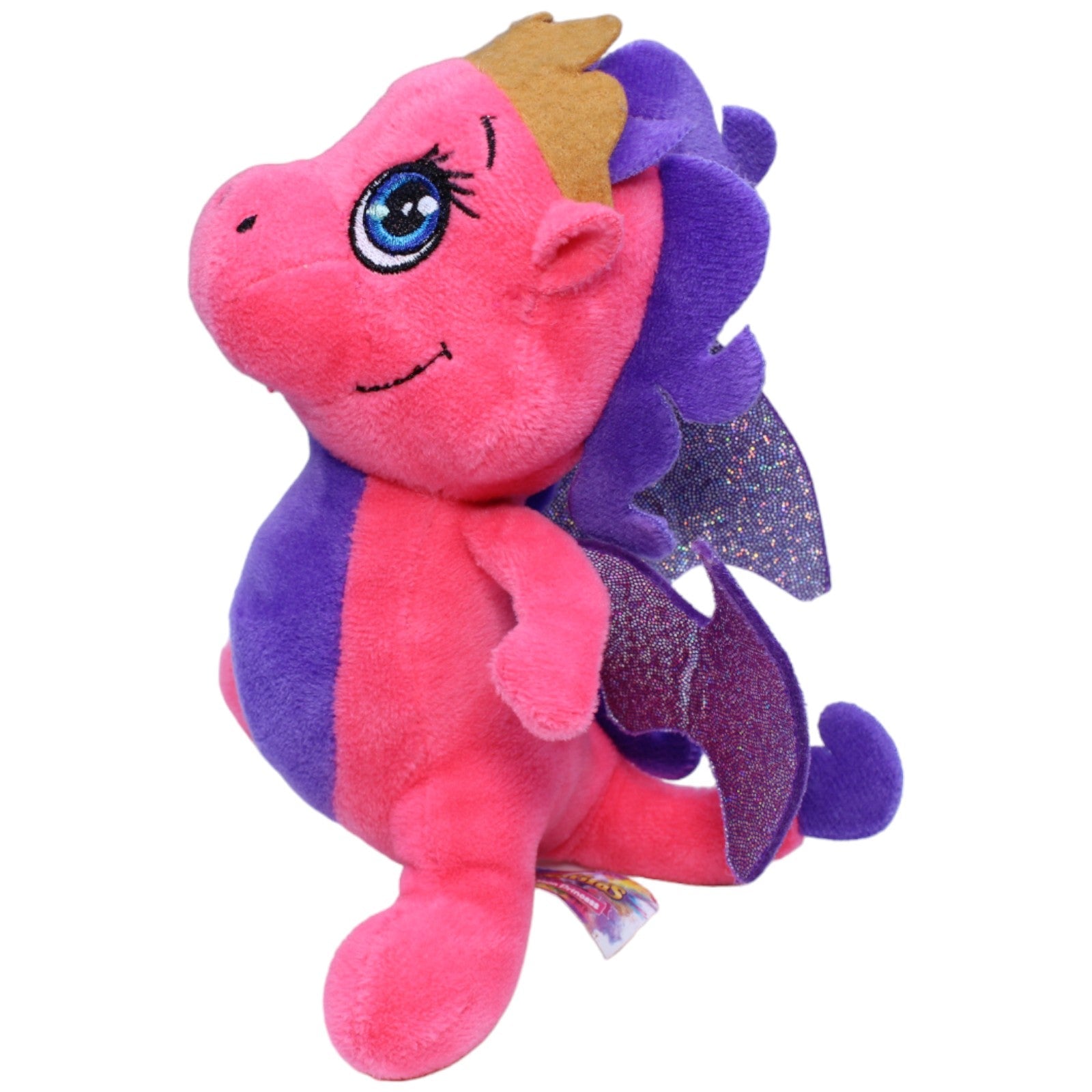 1234518 Simba Safiras, Neon Princess, Drache pink Kuscheltier Kumpel Leo Gebraucht