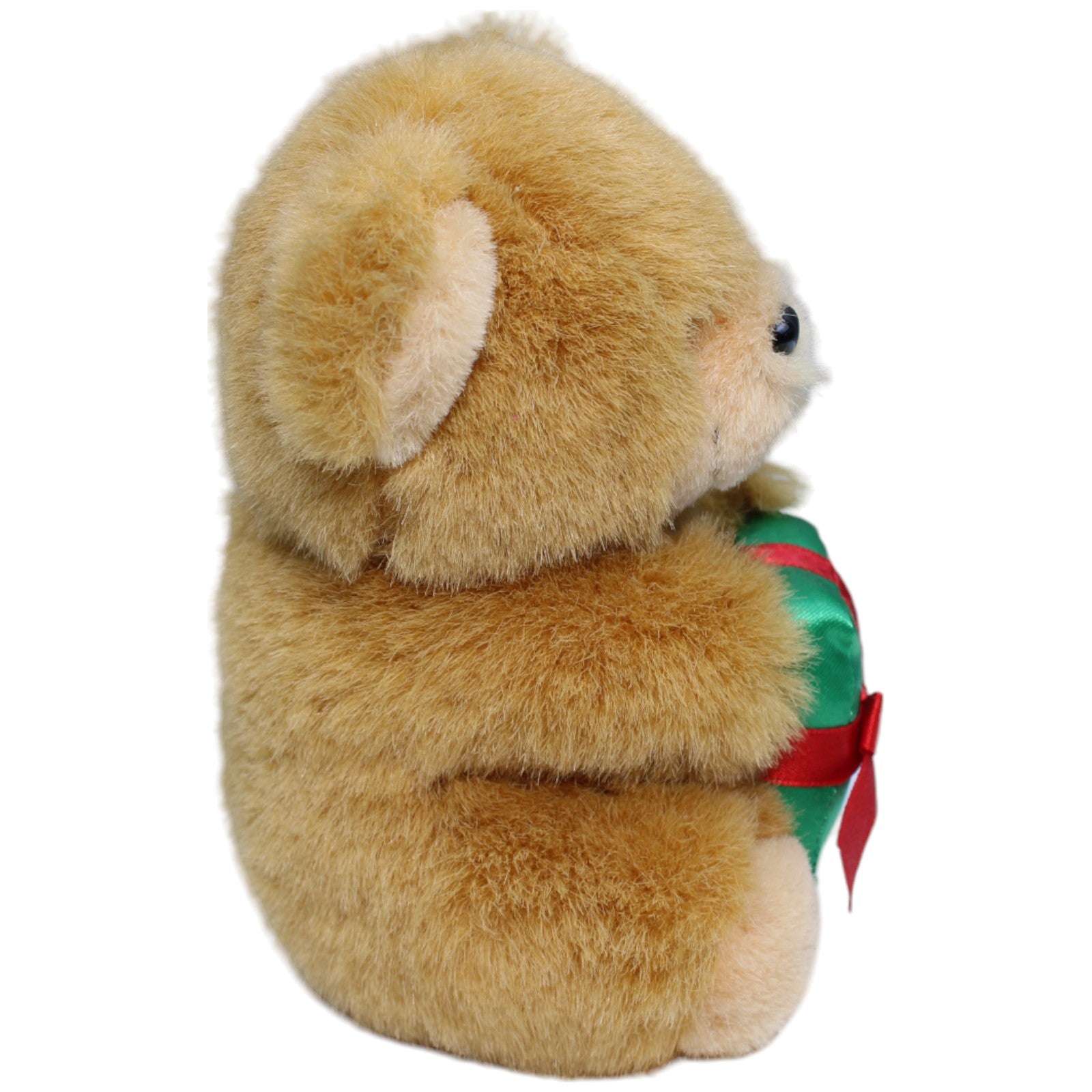 1234547 Yves Rocher Bär mit Geschenk, beige Kuscheltier Kumpel Leo Bär Gebraucht Teddy