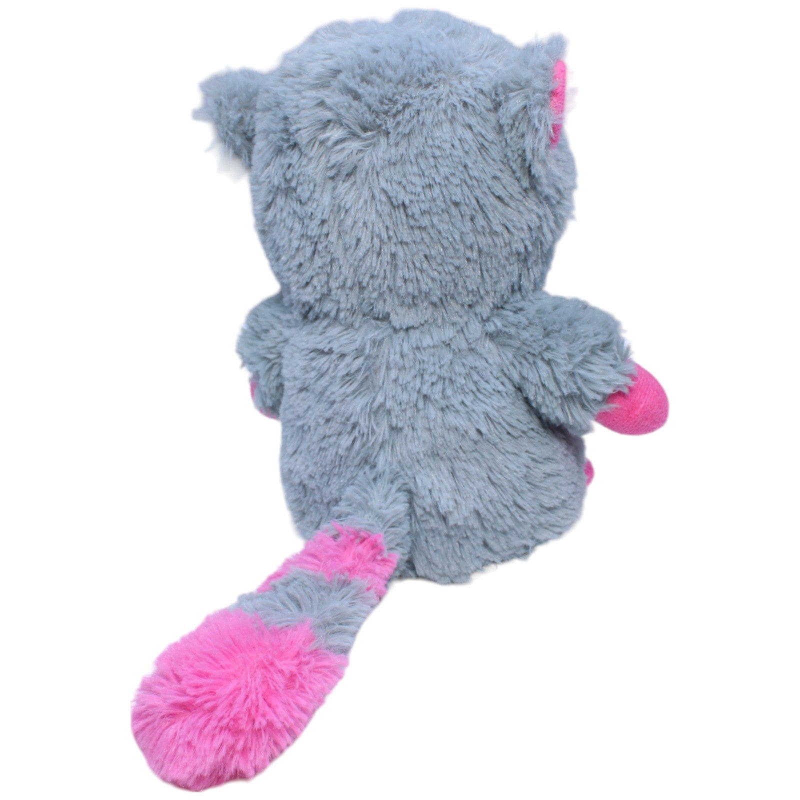 1234568 Sunkid Waschbär, grau-pink Kuscheltier Kumpel Leo Gebraucht Glubschi