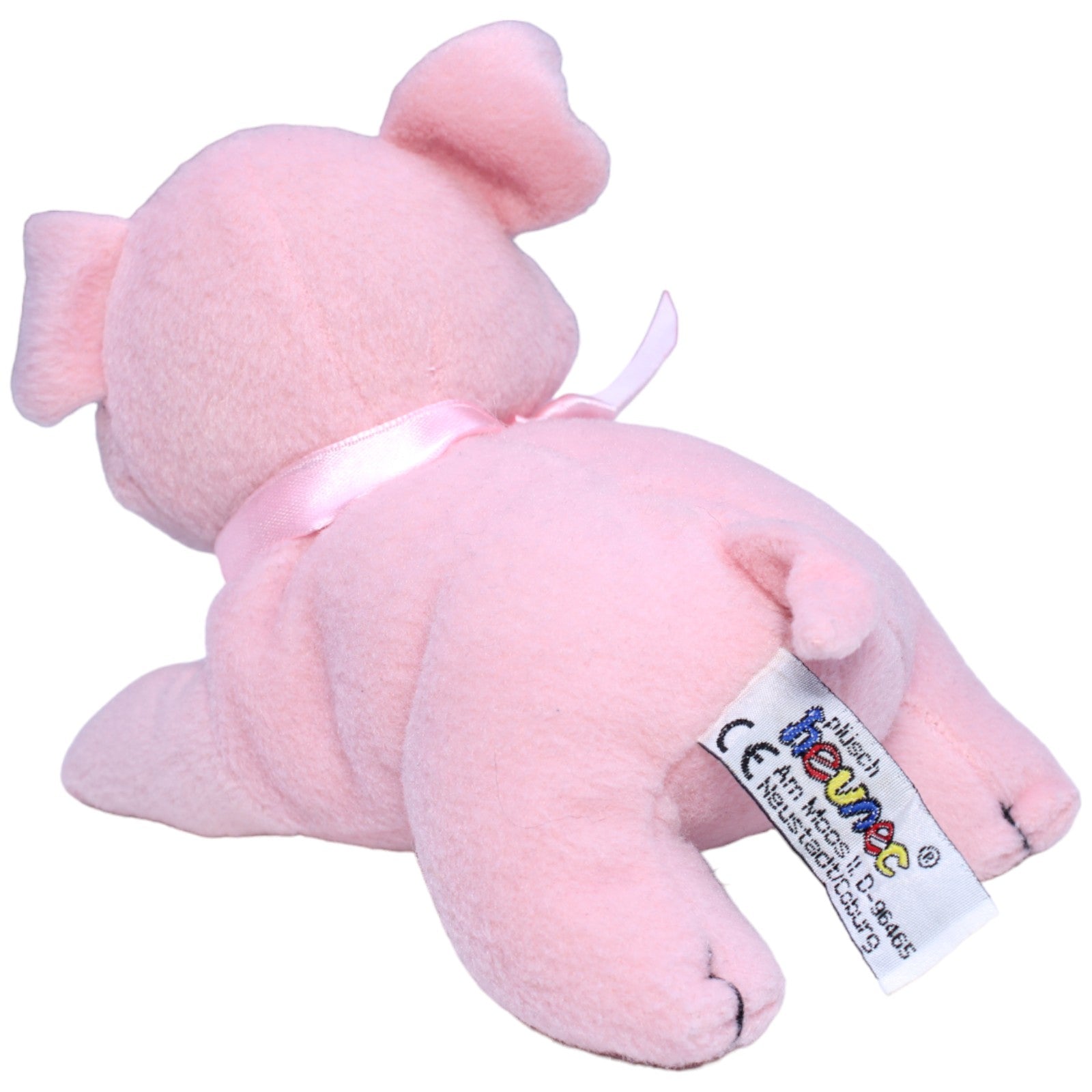 1234575 Heunec Schwein, rosa Kuscheltier Kumpel Leo Gebraucht Glücksschwein Silvester