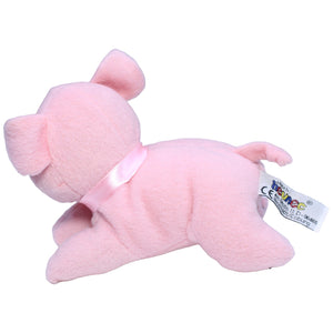 1234575 Heunec Schwein, rosa Kuscheltier Kumpel Leo Gebraucht Glücksschwein Silvester