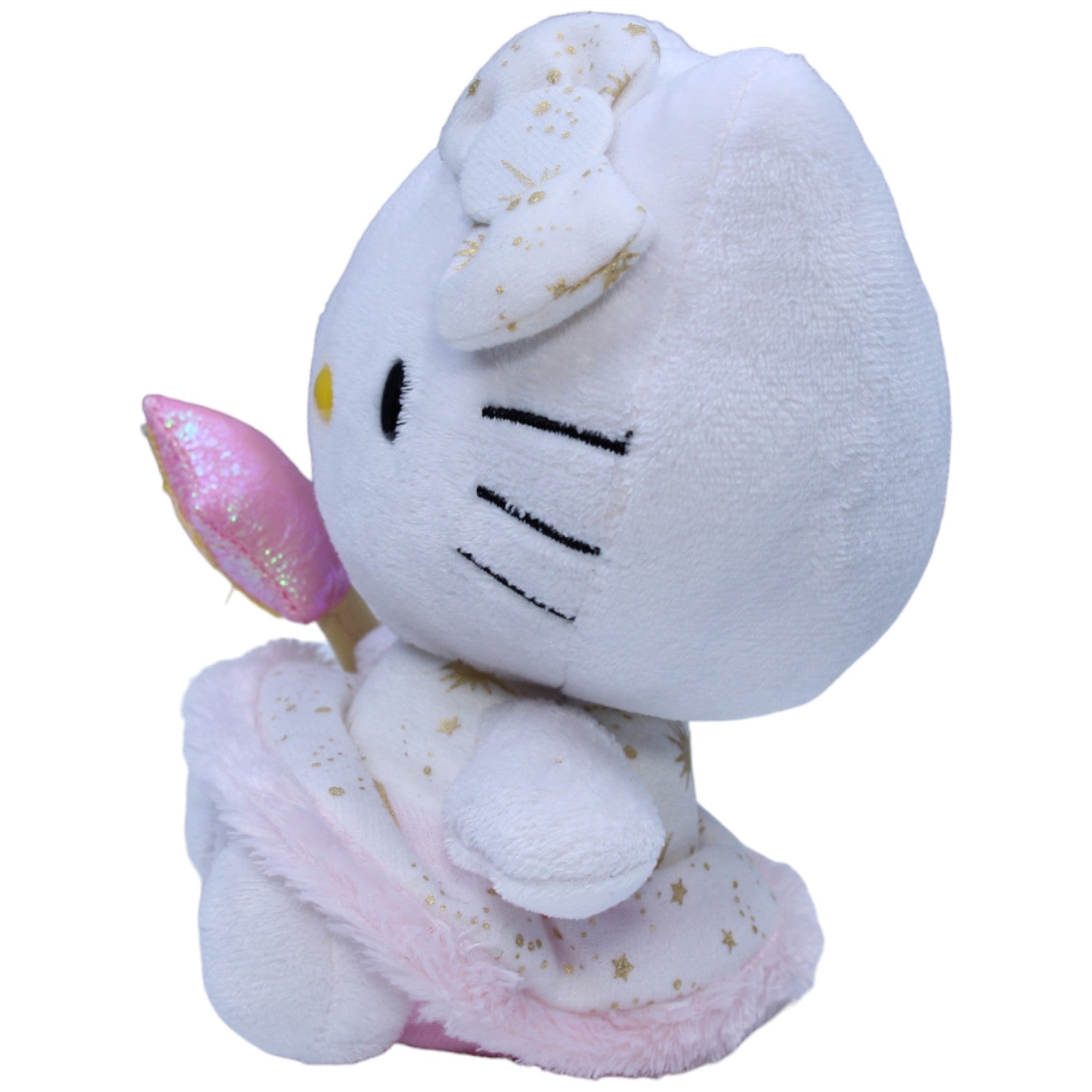 1234583 TY Hello Kitty by Sanrio, Katze mit Zauberstab Kuscheltier Kumpel Leo Gebraucht