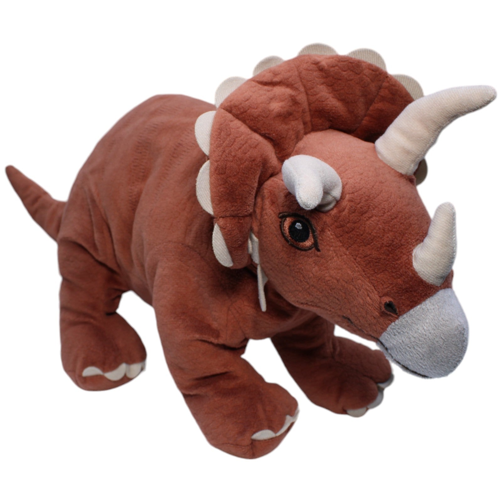 1234605 IKEA Triceratops, JÄTTELIK Kuscheltier Kumpel Leo Dinosaurier Gebraucht