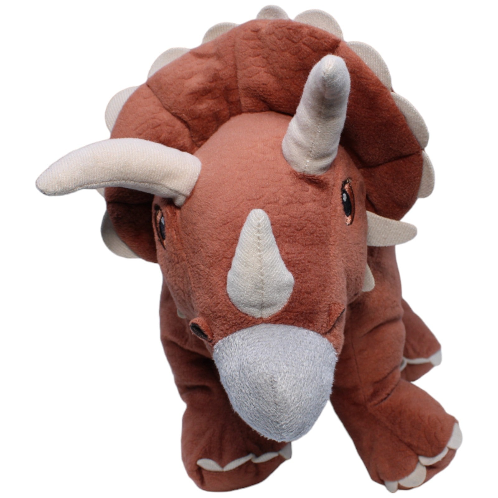 1234605 IKEA Triceratops, JÄTTELIK Kuscheltier Kumpel Leo Dinosaurier Gebraucht