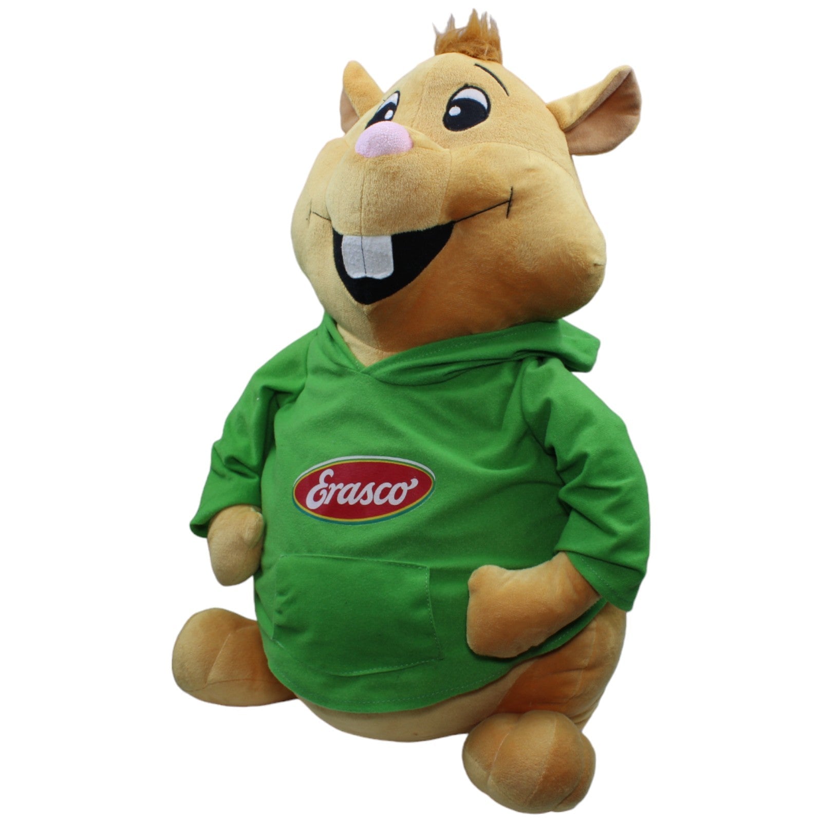 1234612 Campbell's Germany GmbH Erasco, XXL Hamster mit Hoodie Kuscheltier Kumpel Leo Gebraucht