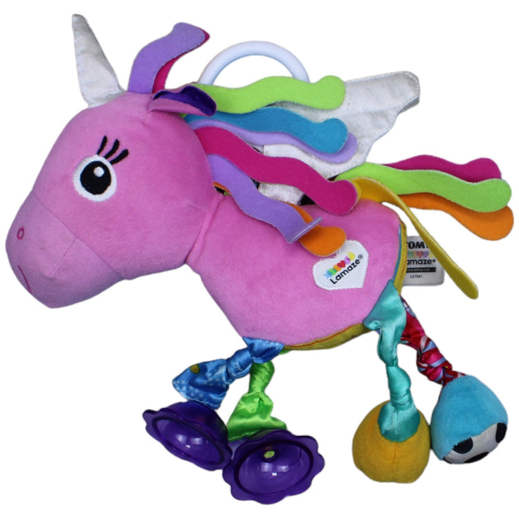 1234636 TOMY Lamaze, Lana, das Einhorn Kuscheltier Kumpel Leo Gebraucht Greifling