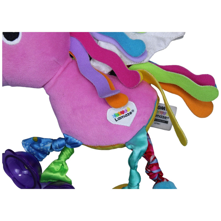 1234636 TOMY Lamaze, Lana, das Einhorn Kuscheltier Kumpel Leo Gebraucht Greifling