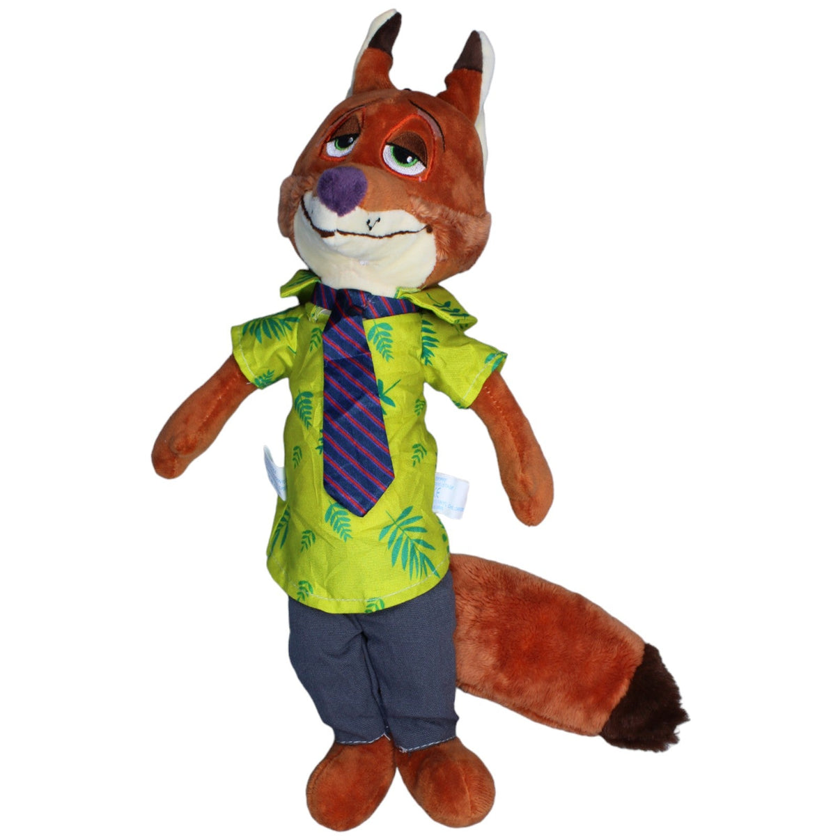 1234640 Lissi Puppe Fuchs mit Hose, Hemd & Krawatte Kuscheltier Kumpel Leo Gebraucht