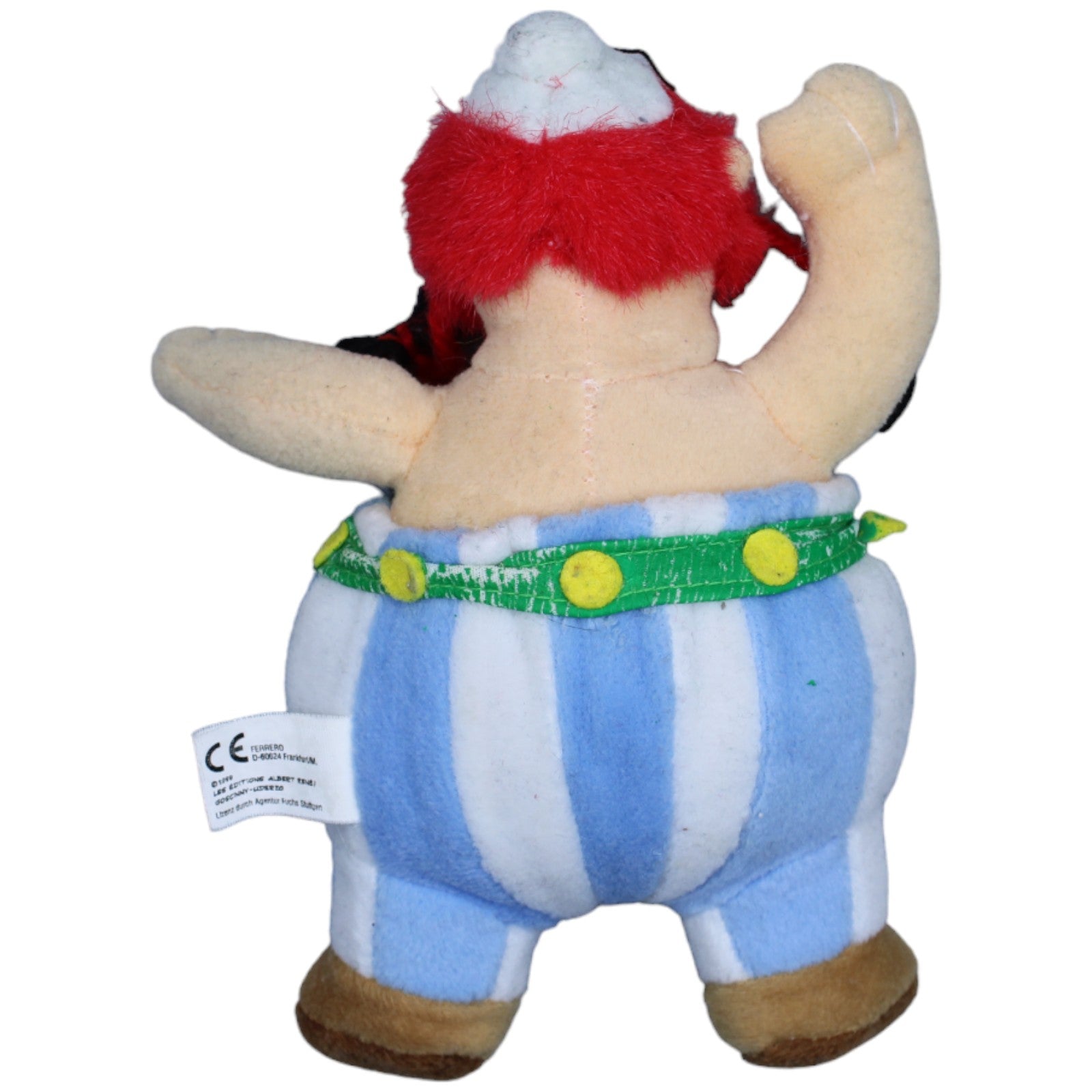 1234648 Ferrero Vintage Obelix aus Asterix Plüschfigur Kumpel Leo Gebraucht