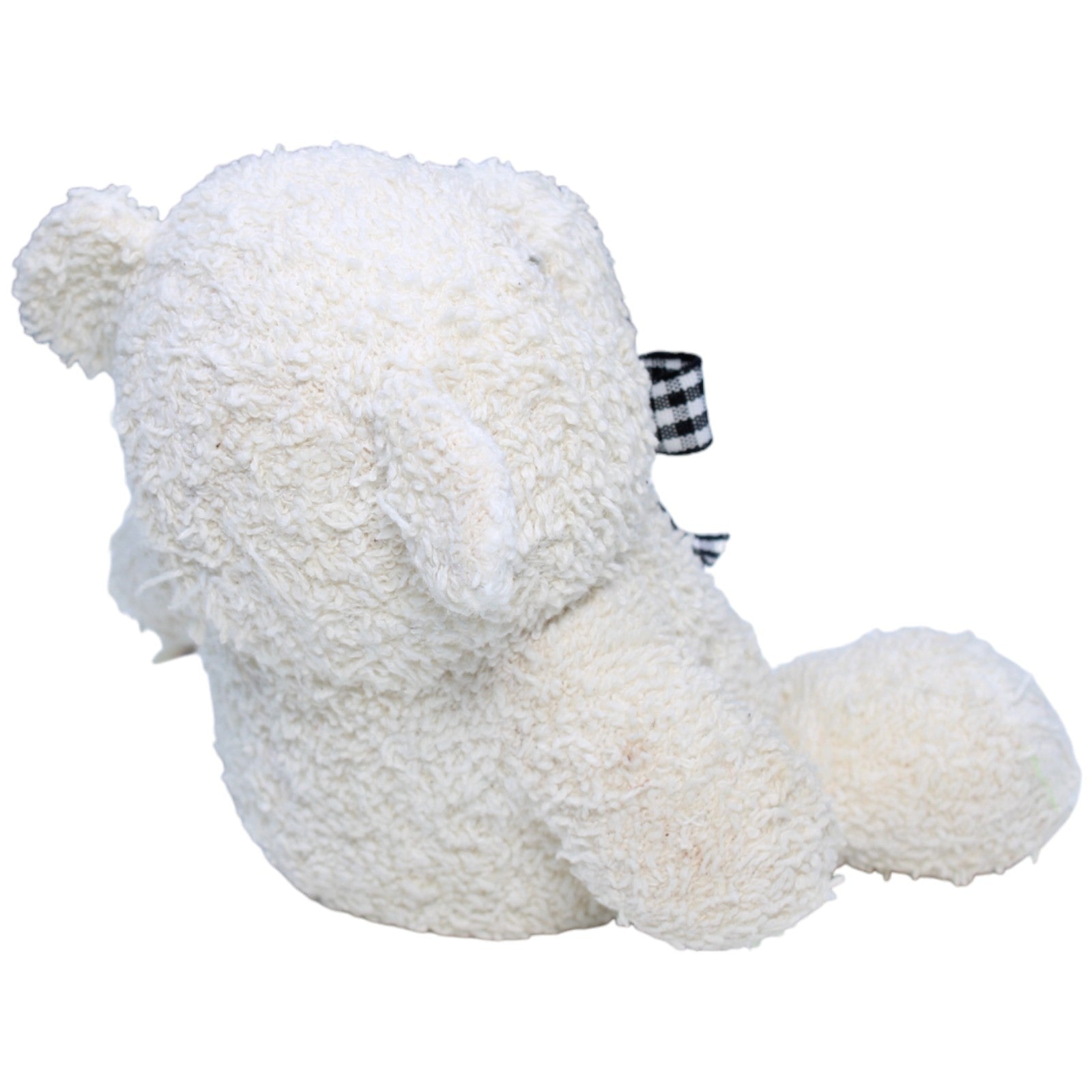 1234718 Amtoys Noukie's, Weißer Teddy mit Schleife Kuscheltier Kumpel Leo Bär Gebraucht Teddy