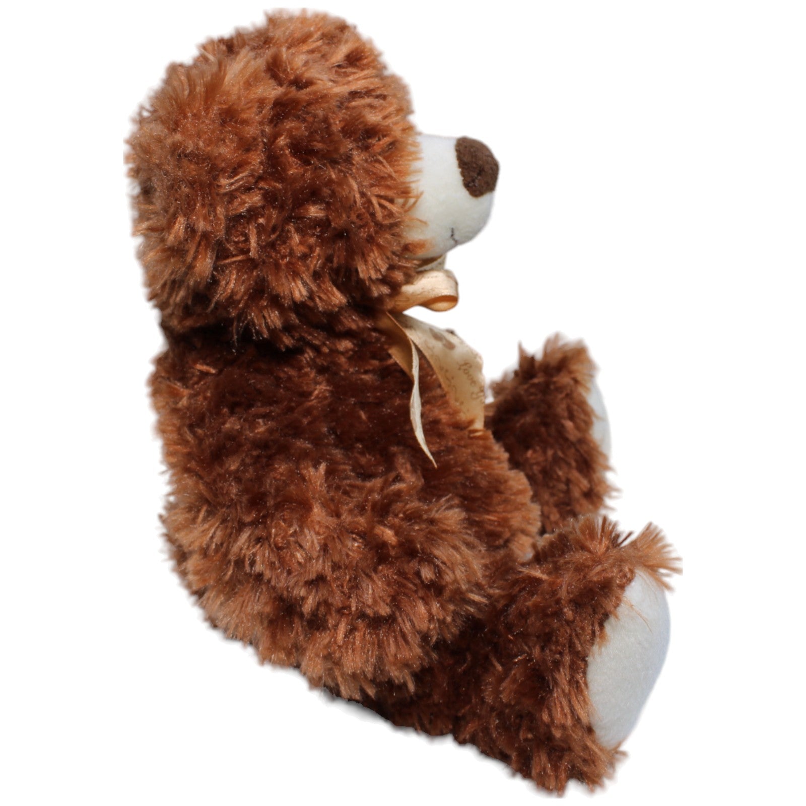 1234724 Heunec Teddybär mit Schleife, braun Kuscheltier Kumpel Leo Bär Gebraucht Teddy