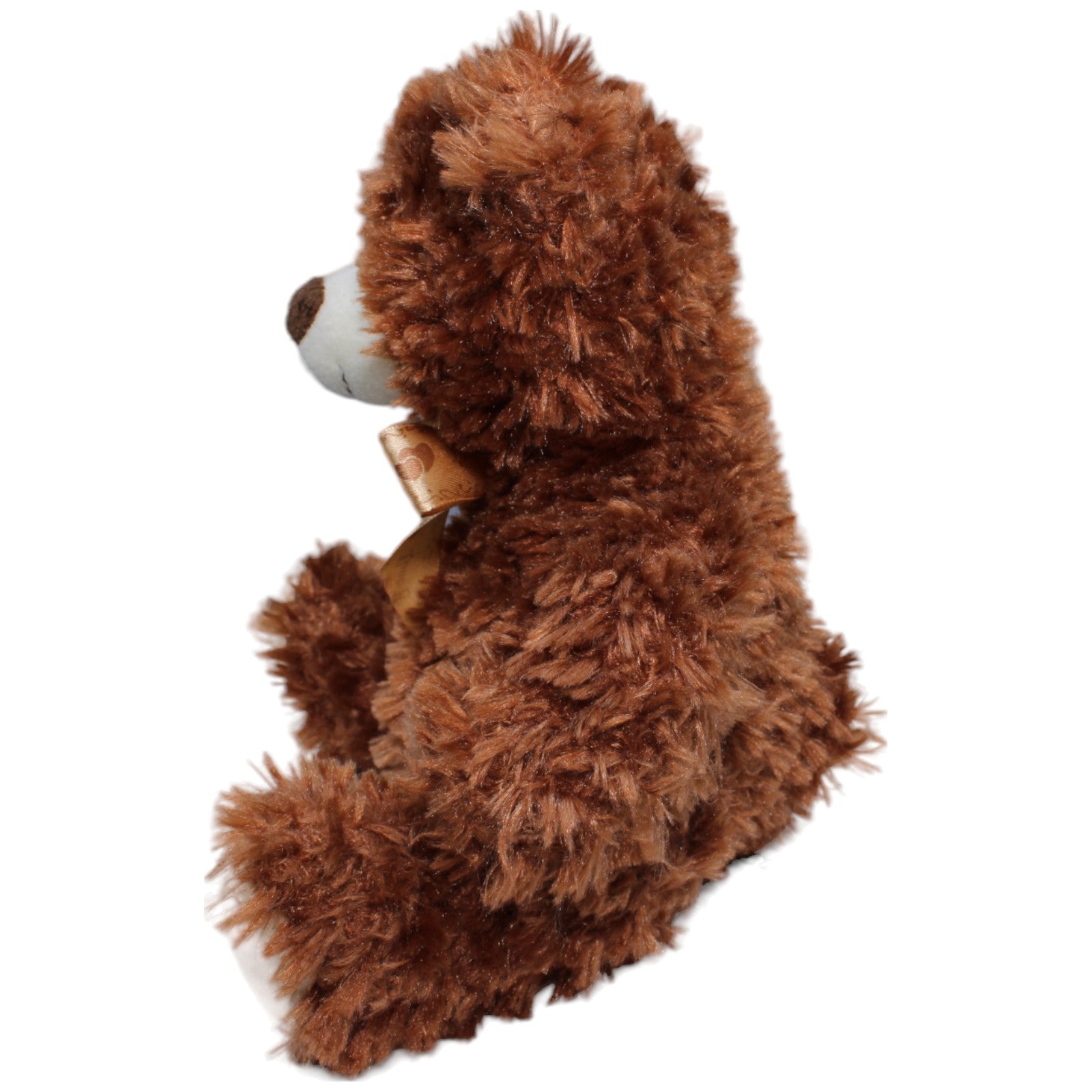 1234724 Heunec Teddybär mit Schleife, braun Kuscheltier Kumpel Leo Bär Gebraucht Teddy