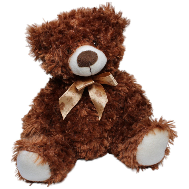 1234724 Heunec Teddybär mit Schleife, braun Kuscheltier Kumpel Leo Bär Gebraucht Teddy