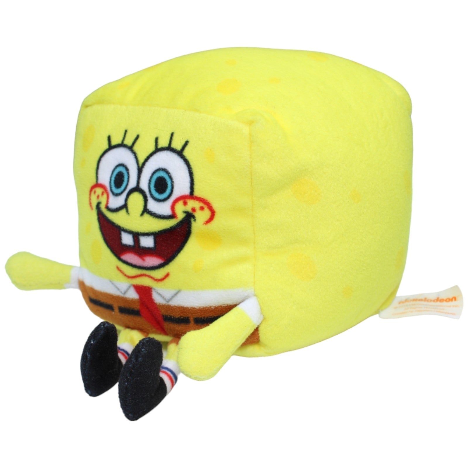 1234725 Nickelodeon SpongeBob Schwammkopf, quadratisch Plüschfigur Kumpel Leo Gebraucht