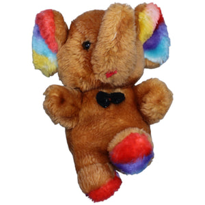 1234772 Linda Vintage Regenbogen Elefant, braun Kuscheltier Kumpel Leo Gebraucht Vintage