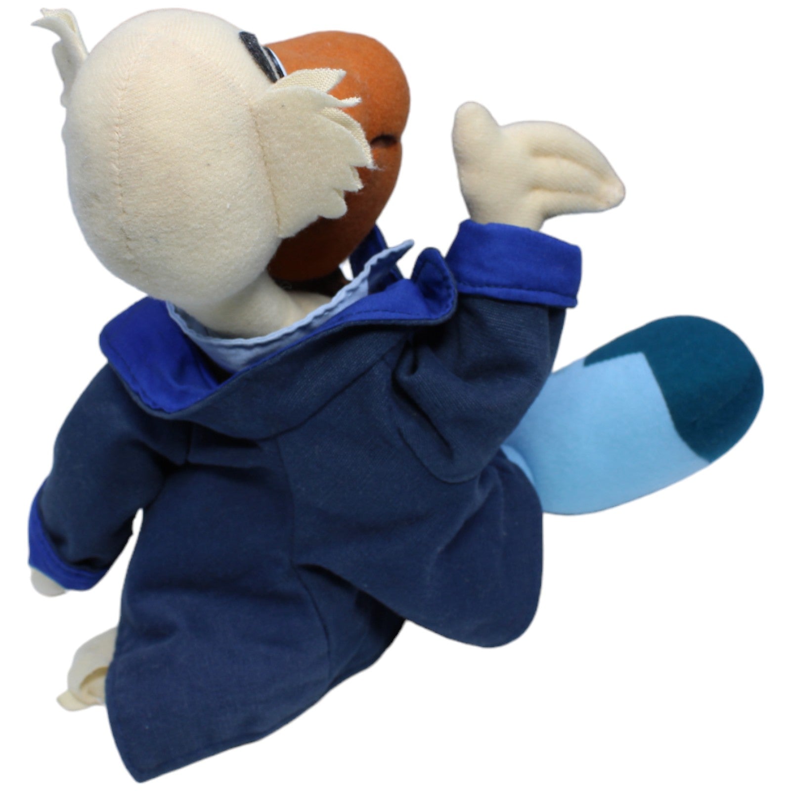 1234783 PTS Plush Toys Vintage Professor MacZweistein aus Skippy, der Buschpilot Kuscheltier Kumpel Leo Gebraucht Vintage