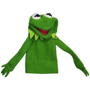 1234804 Fisher-Price Vintage Handpuppe, Kermit der Frosch aus der Muppet Show Handpuppe Kumpel Leo Gebraucht