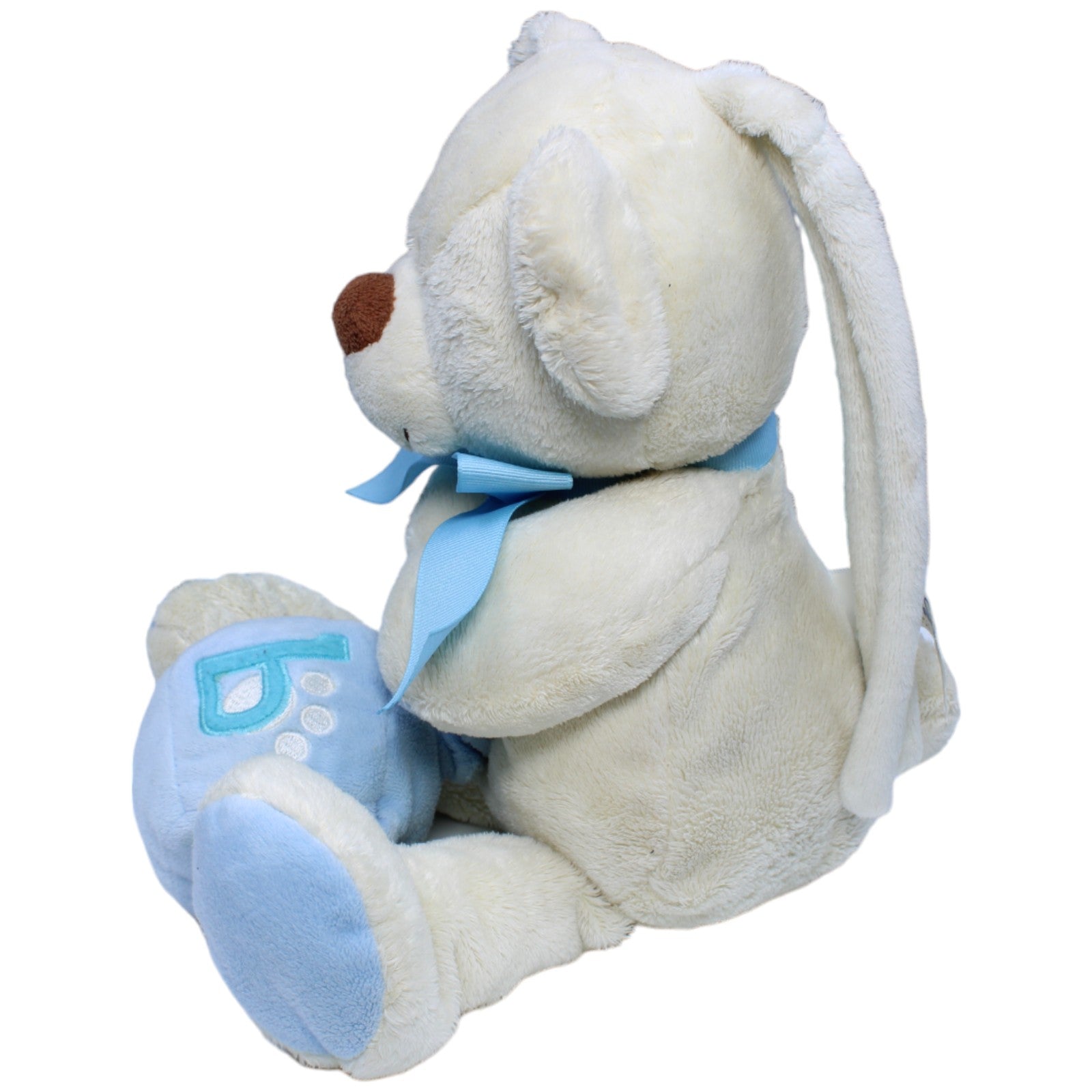 1234836 Bambia Spieluhr, Teddy mit blauer Schleife Spieluhr Kumpel Leo Gebraucht