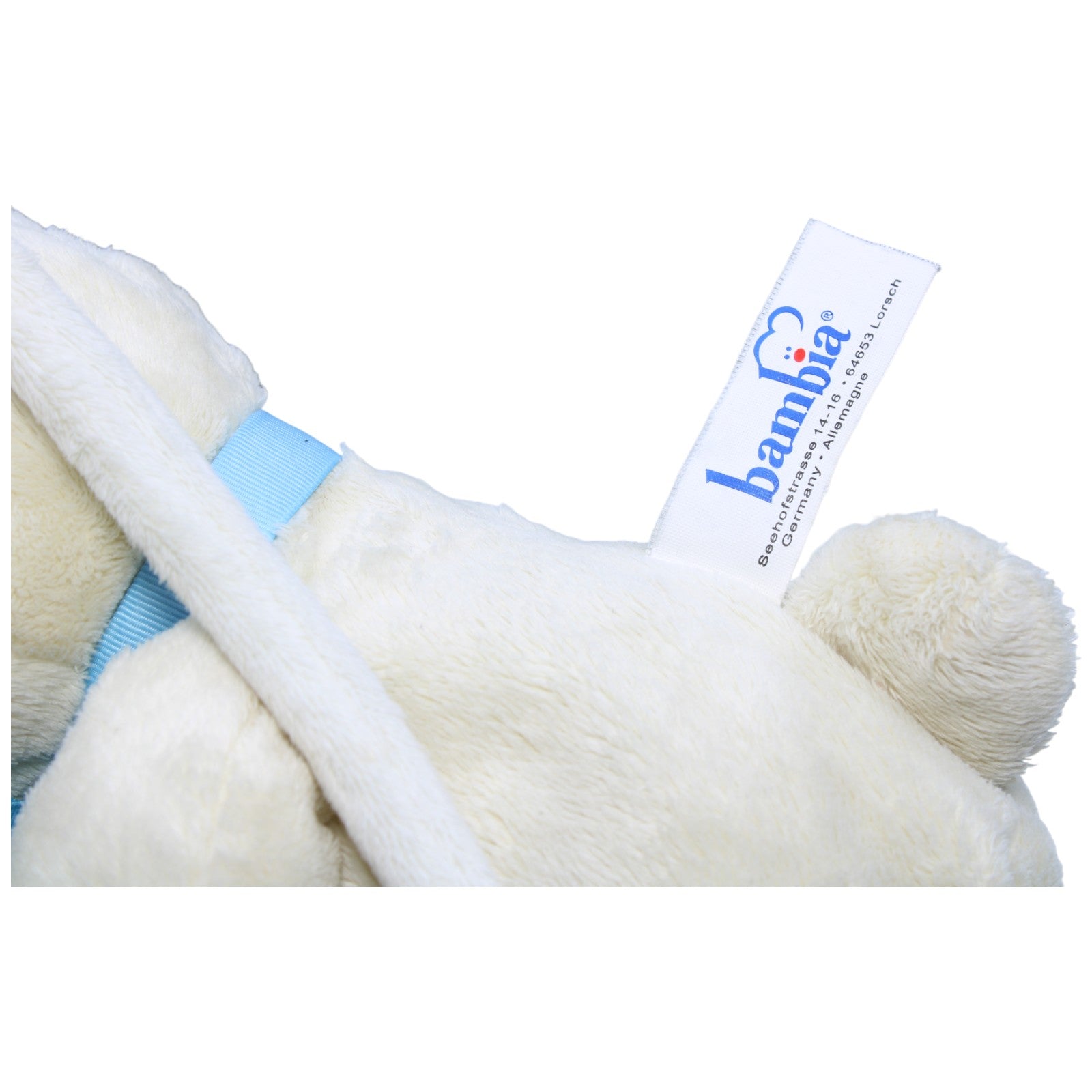 1234836 Bambia Spieluhr, Teddy mit blauer Schleife Spieluhr Kumpel Leo Gebraucht