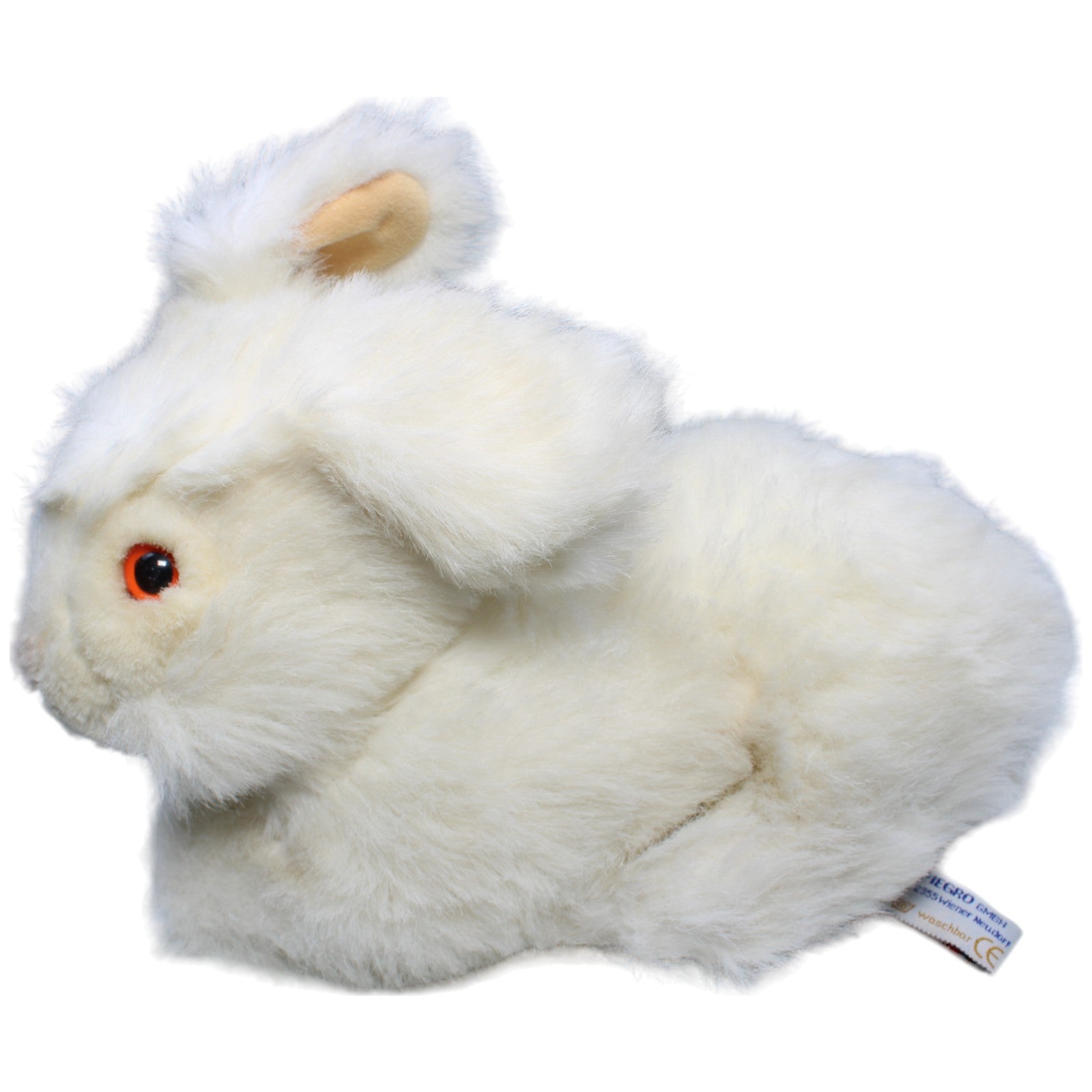 1234841 Spiegro GmbH Schneehase, liegend Kuscheltier Kumpel Leo Gebraucht Hase