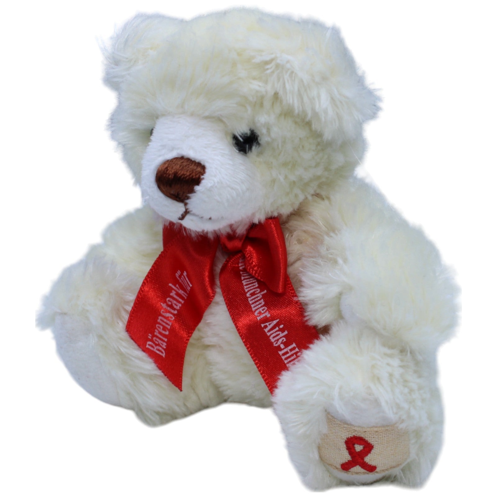 1234851 Clemens Spieltiere AIDS - Hilfe Teddy 2012 Kuscheltier Kumpel Leo Bär Gebraucht Teddy