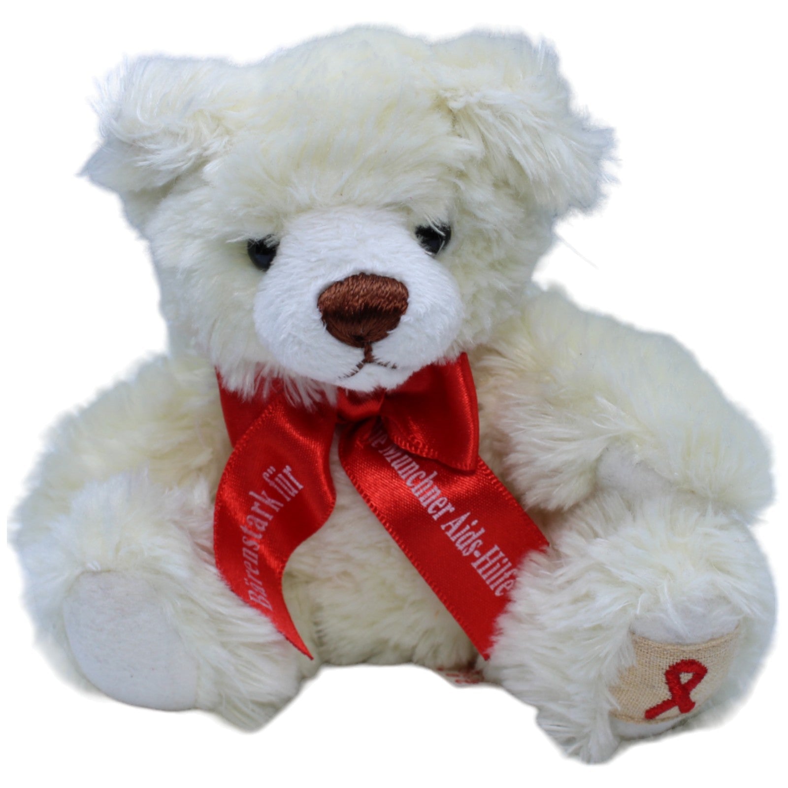 1234851 Clemens Spieltiere AIDS - Hilfe Teddy 2012 Kuscheltier Kumpel Leo Bär Gebraucht Teddy