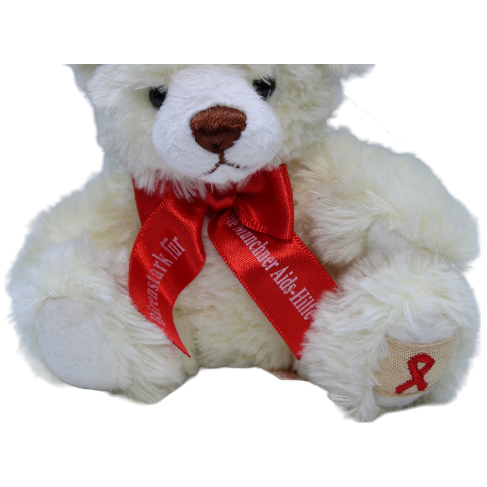 1234851 Clemens Spieltiere AIDS - Hilfe Teddy 2012 Kuscheltier Kumpel Leo Bär Gebraucht Teddy