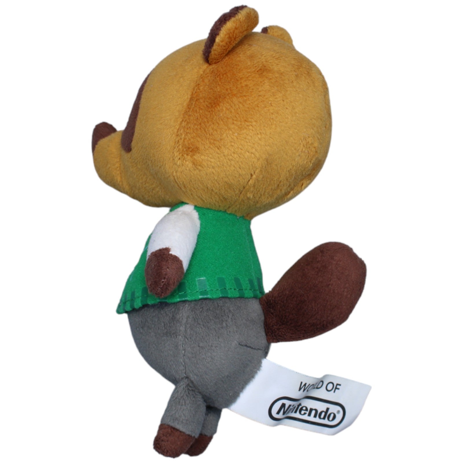 1234873 Jakks Pacific Waschbär, Tom Nook aus Animal Crossing: New Leaf Kuscheltier Kumpel Leo Gebraucht