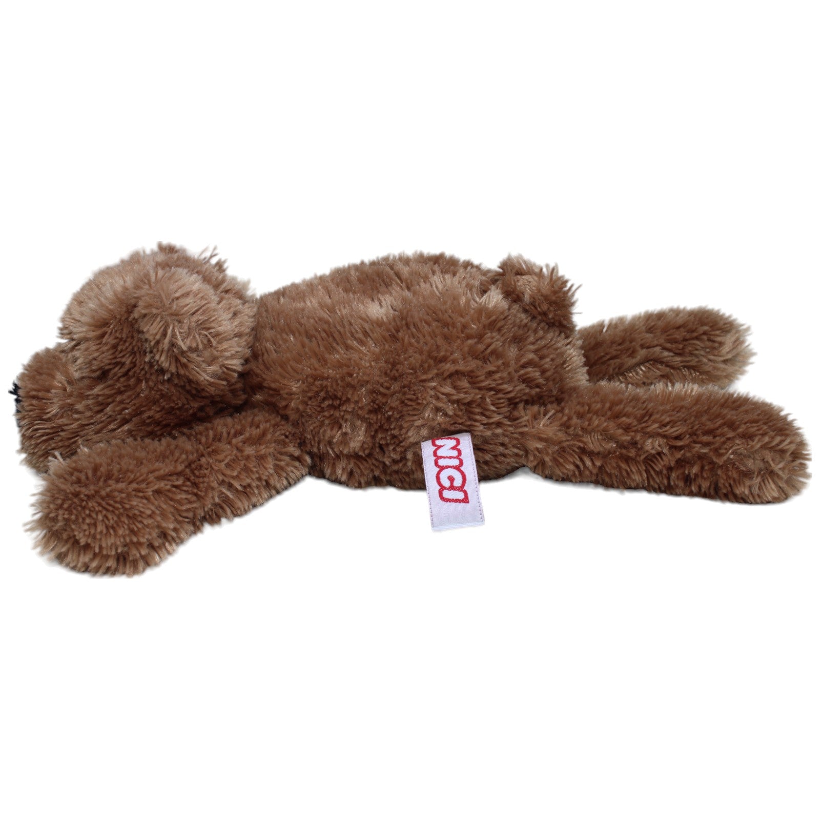 1234894 NICI Bär braun, liegend Kuscheltier Kumpel Leo Bär Gebraucht Teddy