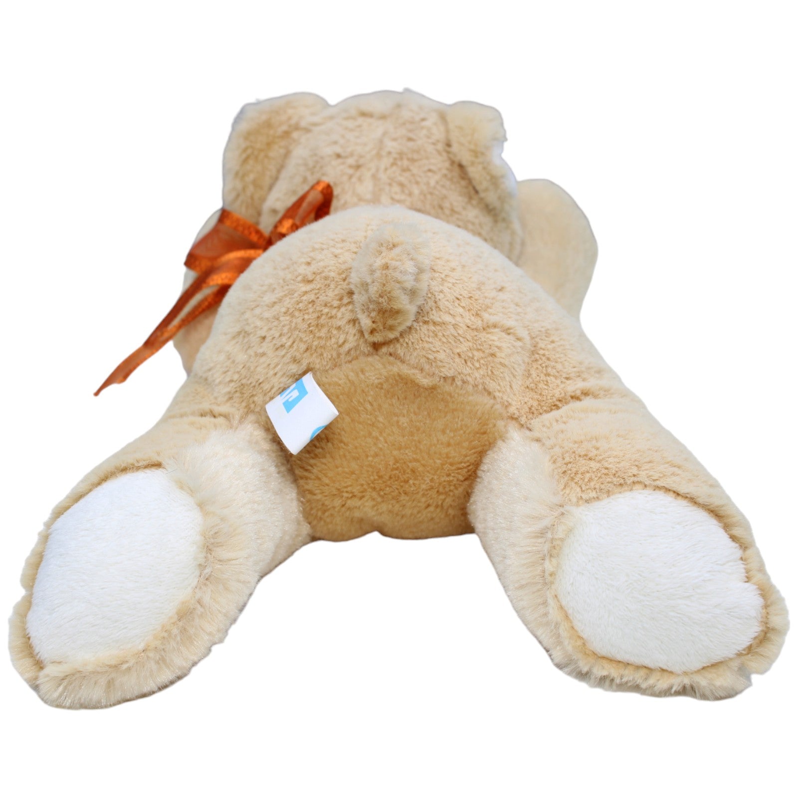 1234895 DG Verlag Volksbank, Schlafender Bär mit Schleife Kuscheltier Kumpel Leo Bär Gebraucht Teddy