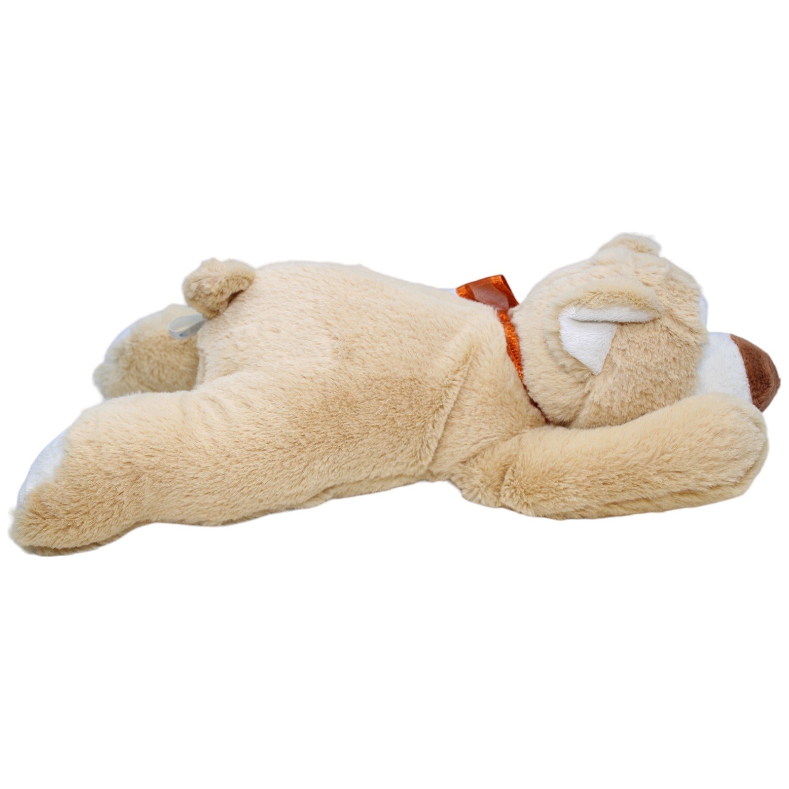 1234895 DG Verlag Volksbank, Schlafender Bär mit Schleife Kuscheltier Kumpel Leo Bär Gebraucht Teddy