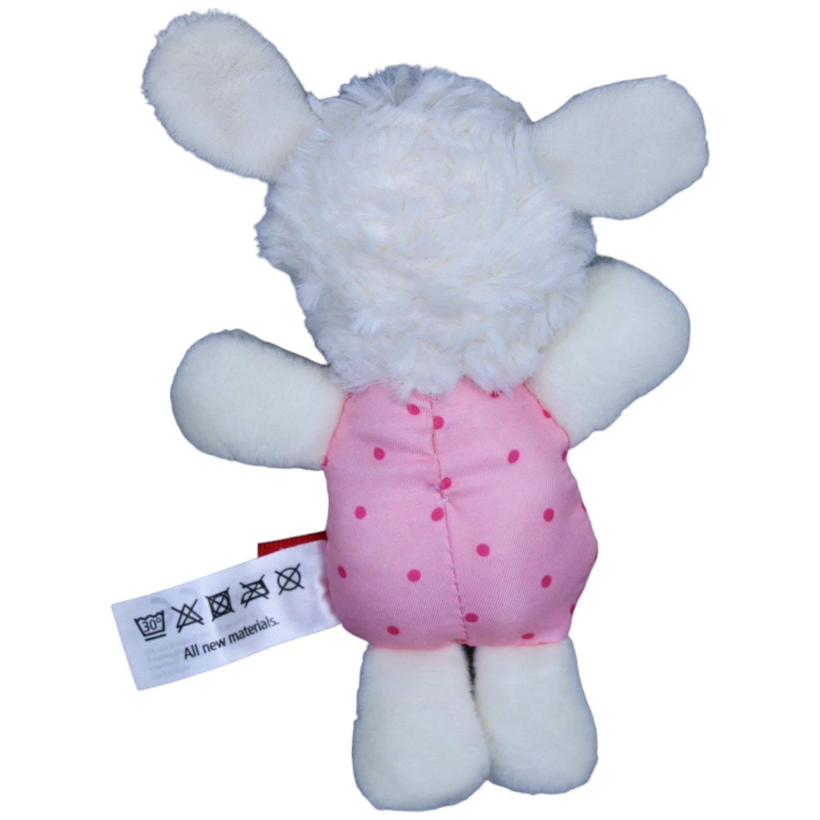 1234907 Sigikid Lamm mit Rassel, rosa Rassel Kumpel Leo Gebraucht