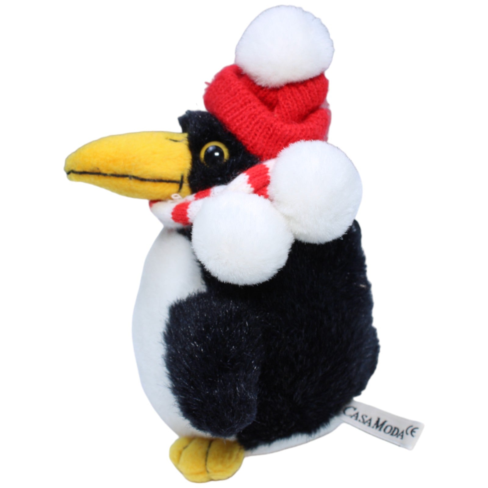 1234926 Casa Moda Pinguin mit Mütze und Schal Kuscheltier Kumpel Leo Gebraucht