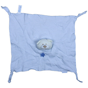 1234932 Babydream Schmusetuch, Bär blau gestreift Schmusetuch Kumpel Leo Gebraucht Knuddeltuch Kuscheltuch