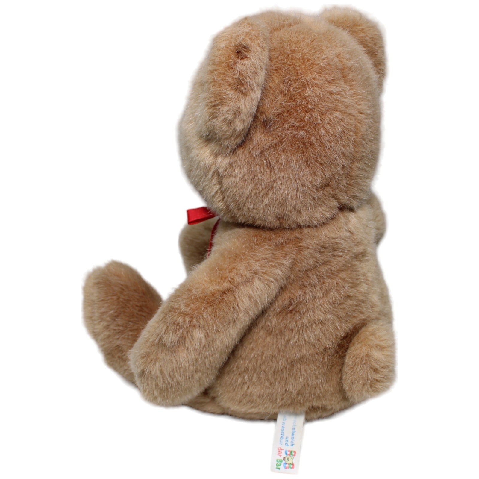 1234939 Bob der Bär Teddybär mit roter Schleife, braun Kuscheltier Kumpel Leo Bär Gebraucht Teddy