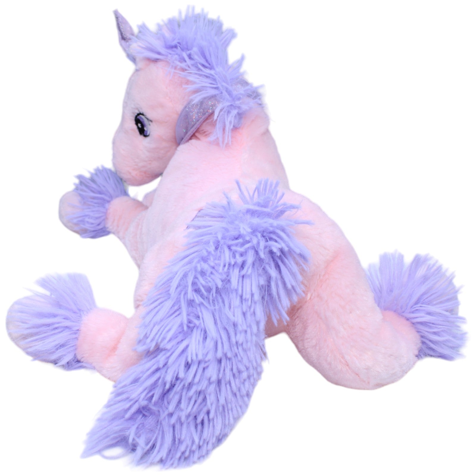 1234941 Heunec Einhorn, rosa Kuscheltier Kumpel Leo Fantasy Gebraucht