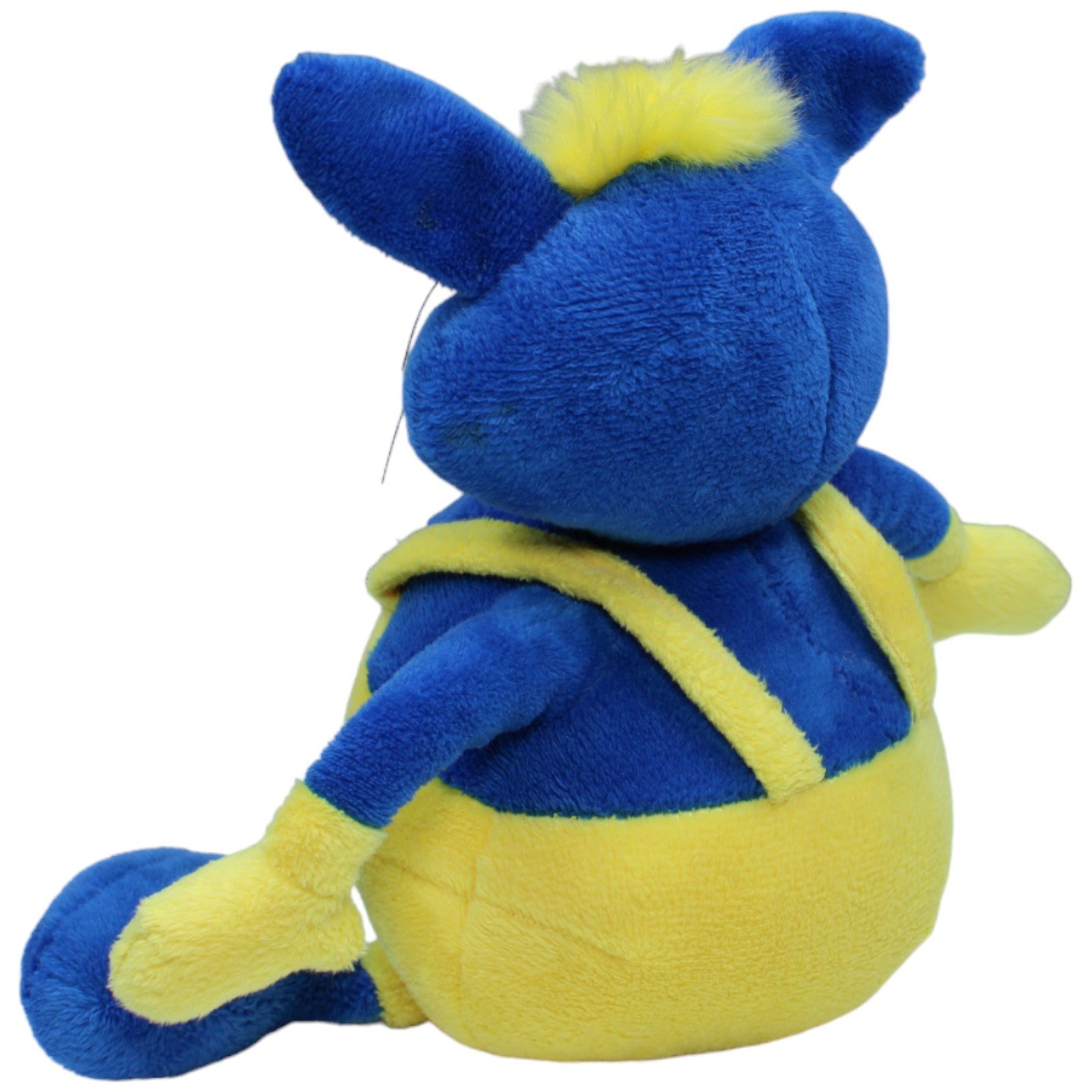 1234959 Plüsch & Promotion BK Tankstelle Maskottchen, blaue Tankwart Ratte Kuscheltier Kumpel Leo Gebraucht