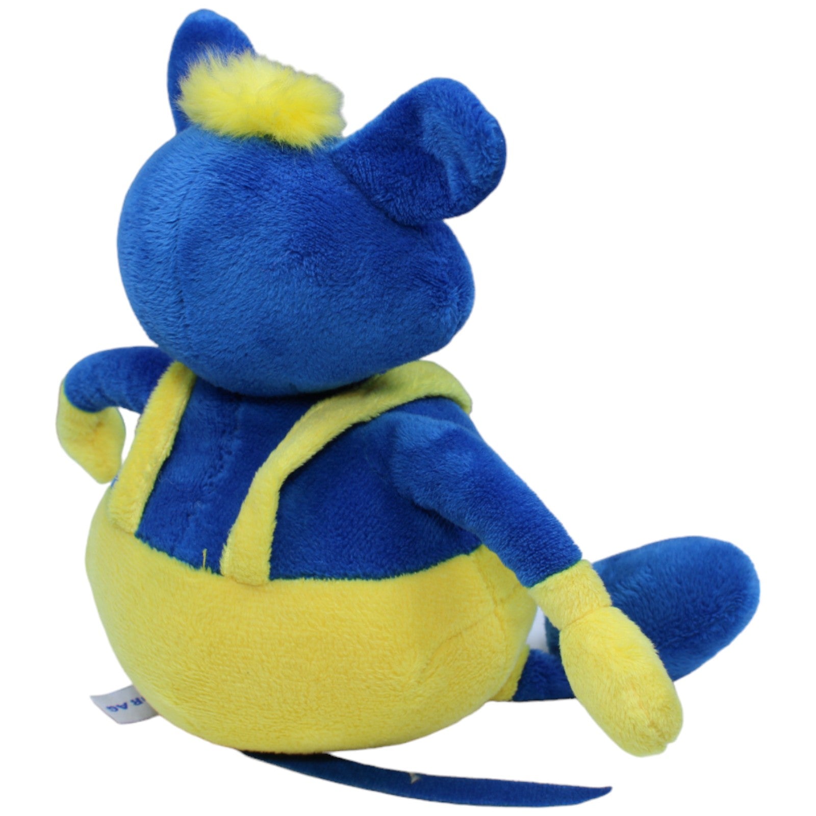 1234959 Plüsch & Promotion BK Tankstelle Maskottchen, blaue Tankwart Ratte Kuscheltier Kumpel Leo Gebraucht